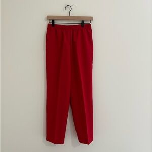 Allison Daley Bold Red Women's Trousers